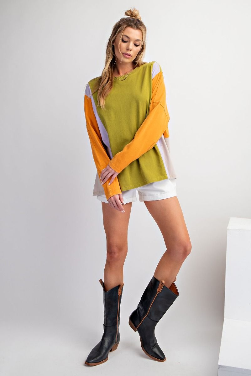 Green clearance tea pullover